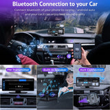 Wonsidary 9.3" Wireless CarPlay Screen for Car Compatable with Apple CarPlay & Android Auto,Portable Car Screen with 2.5K Dash Cam,1080p Backup Camera,Bluetooth, Navigation,Mirror Link,Voice Control